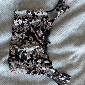 victoria’s secret floral bra top